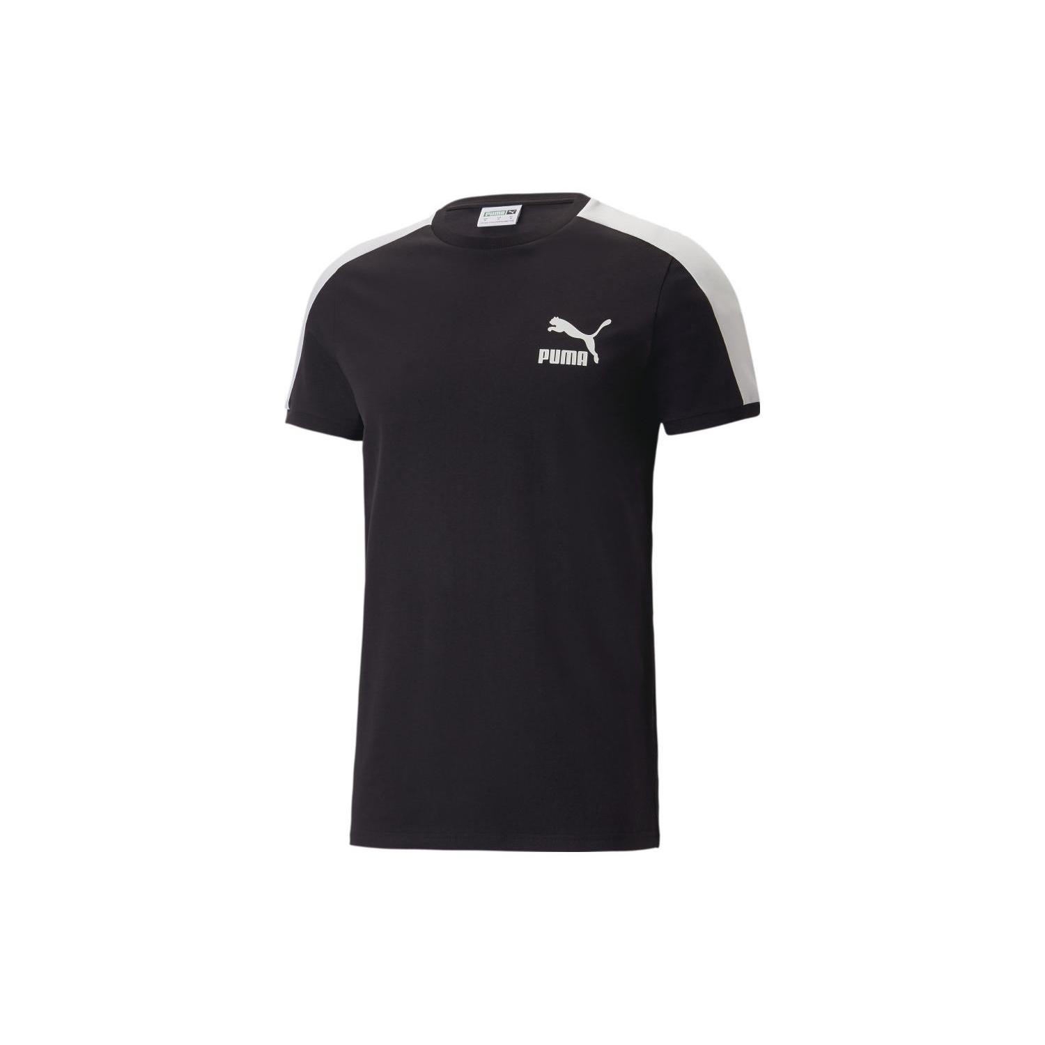 PUMA T7 Iconic T-Shirt  Black  Men s 538204-01 M