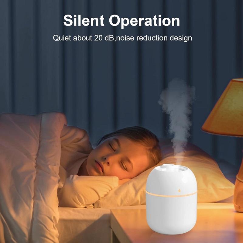 Xiaomi Portable Mini Humidifier USB Car Scent Air Humidifiers Silent Moisturizing Mist Maker Humidifier With Auto Shut-Off 2 Mist Modes