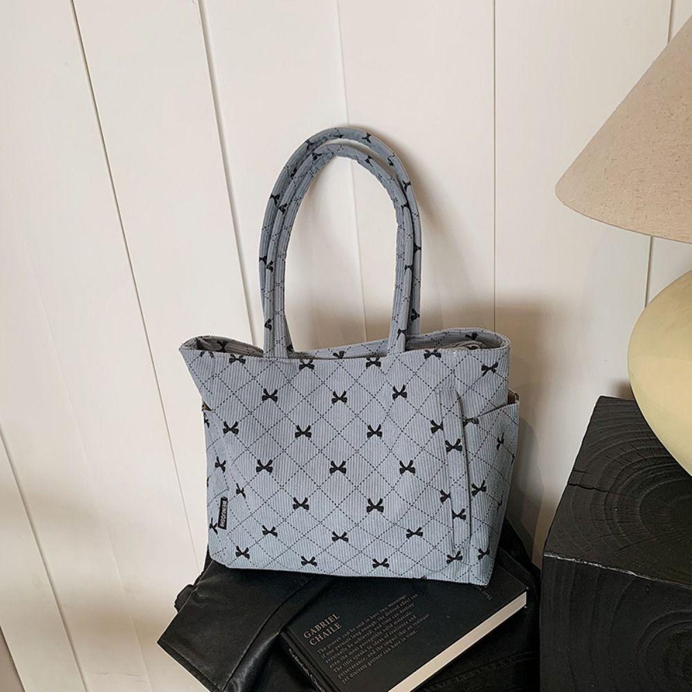 Korean Style Women's Underarm Bag Large Capacity Travel Shoulder Bag Portable Handbag  Daily Use