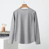 Pullovers Tops Women Long Sleeves Autumn Winter Blouse Oversized Round Neck Loose Long Sleeve Shirt Slim Pullover Tops