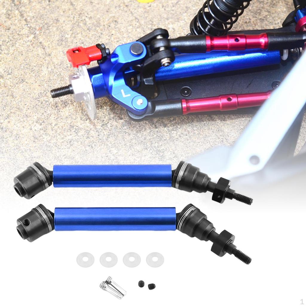 Adjustable Driveshaft Metal CVD Shaft Universal Joint for 1:10 Scale RC Car Model Buggy Accessory