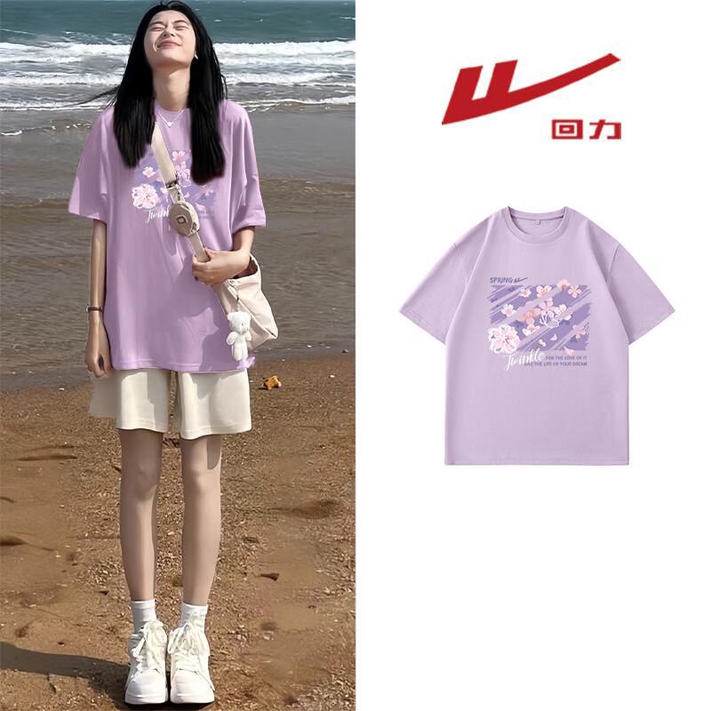 Warrior Women s 2026 Summer Round Neck Pure Cotton Short Sleeve T-Shirt M