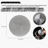 Double Layer Italian Coffee Machine Portafilter Mesh Filter Screen with 304 Extraction Handle