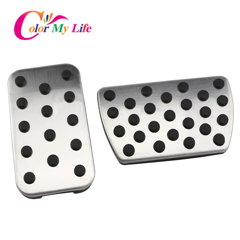 AT Stainless Steel Car Pedals Auto Pedal Cover for Honda Civic CRV Jade Accord Elysion Odyssey Parts