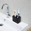 Linkidea Countertop Toothbrush Holder for Resin Toothbrush Electric Toothbrush and Toothpaste Compatible with iO Philips and Aquasonic Bathroom,
