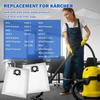 12Pcs Vacuum Cleaner Bags for Kärcher WD4 WD5 WD6 WD5P WD6P MV4 MV5 MV6  Wet & Dry Vacuum Cleaner, Dust Bags for Karcher 2.863-006.0