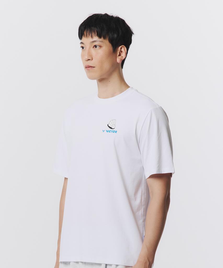 Bigteo Cheer Up Shuttle Badminton Unisex Oversized T-Shirt (Vt25Cto208U)