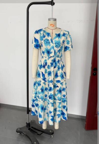 Abiti Fluttuanti da Donna Abiti Estivi da Donna Casual Abiti Lunghi Carini Abiti Lunghi Floreali