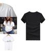 Stijlvol T-shirt met Hartjesprint voor Dames met Zachte en Casual Korte Mouwen