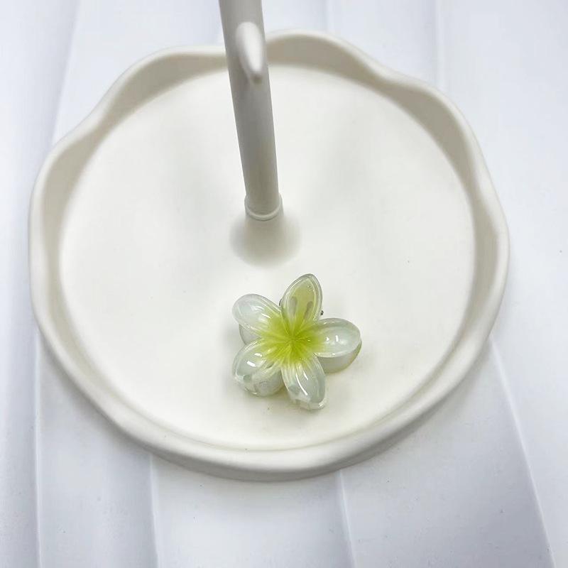 Europäische & Amerikanische Frangipani 4cm Strandurlaub Mode Haarspange