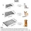 Extra Large Dog Pet Beds Plush Dog Bed Sofa Mat Thickened Super Soft Polyester Pet Mat Dog Crate Mat Bed For Large Bed