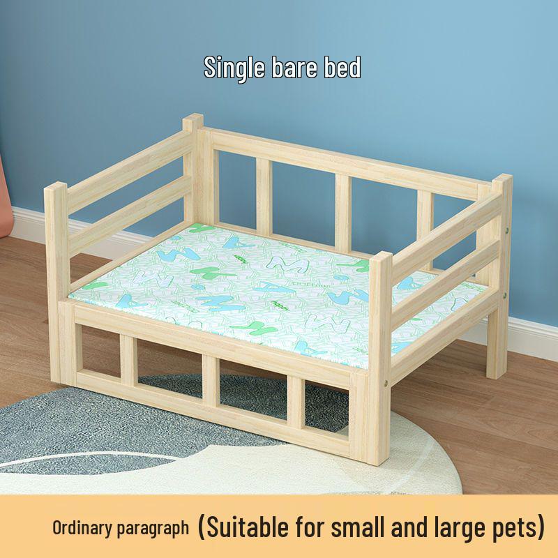 

Ліжко для домашніх тварин з масиву дерева: Знімний, Миючийся Ліжко-База для Котів і Собак, Усі Розміри Small (5 lbs) 56*36cm