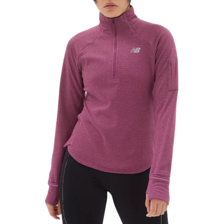 Женская футболка New Balance Raisins Heather WT23252RNH L