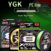 PE rybářský vlasec YGK X-BRAID X8, 150/200m, Super hladký, Japonský originál