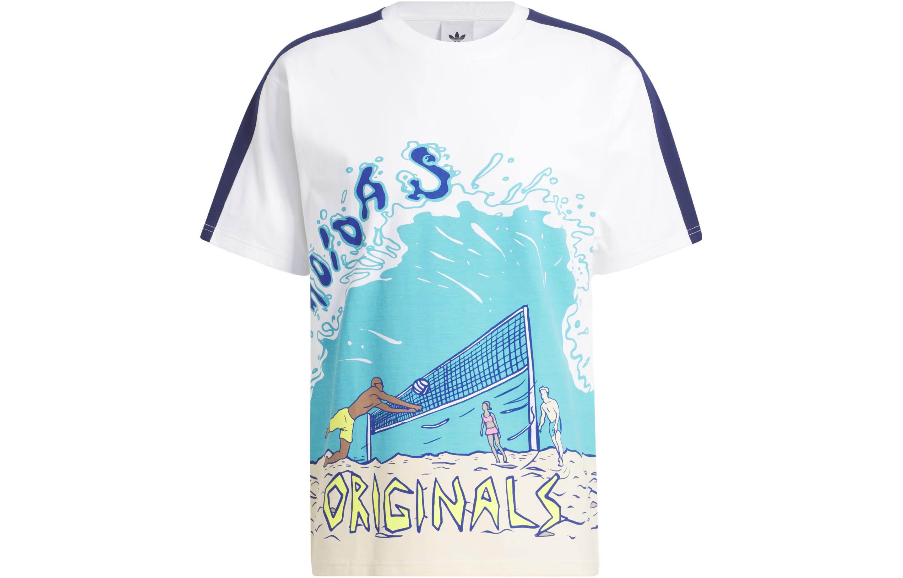 Adidas Originals Drop Shoulder Sleeve T-Shirt Men s IN4777 L