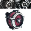 RSD Motorcycle CNC Turbine Air Cleaner Filter Intake For Harley Sportster Dyna Softail Touring Street Glide Road King Fatboy