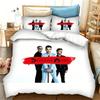 3D-Druck Mode Depeche Mode Bettwäsche-Set Jungen Mädchen Twin Queen King Size Bettbezug Kissenbezug Bett Jungen Schlafzimmer für Erwachsene