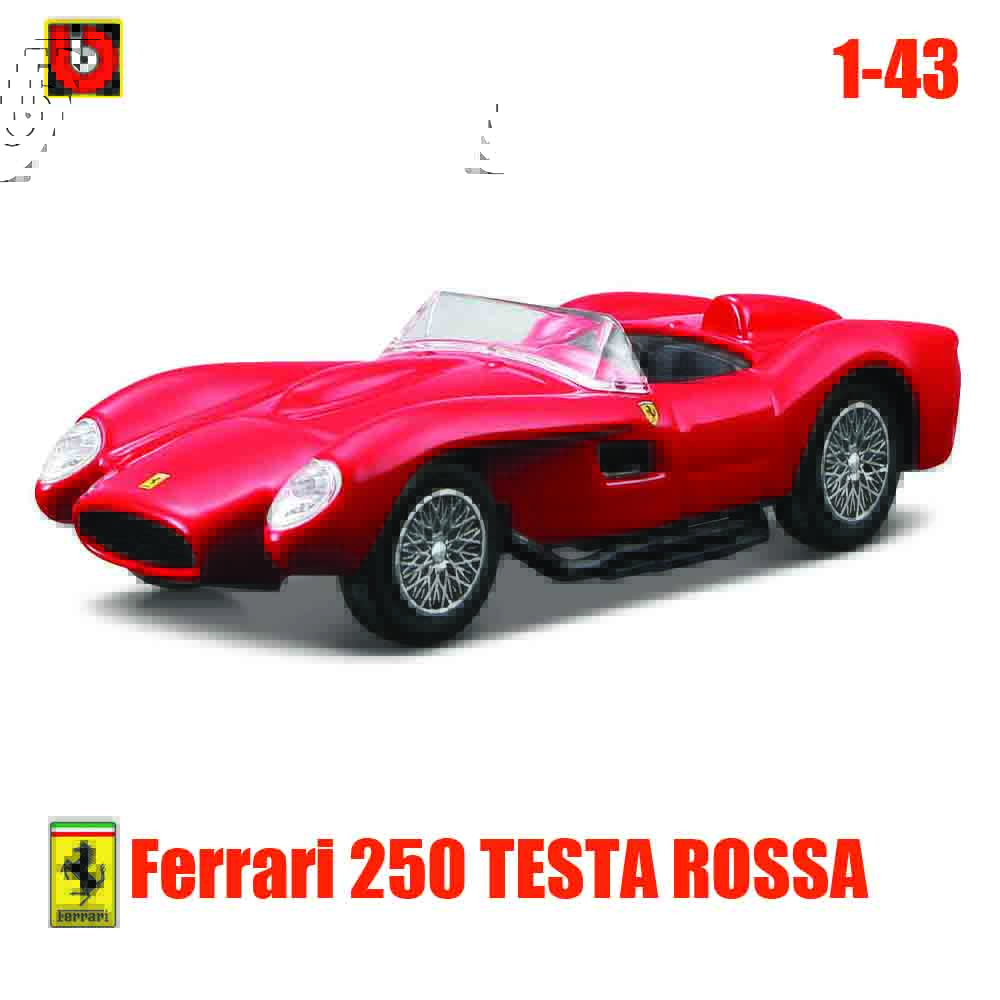 Bburago 1:43 Styles multiples Collection Ferrari Purosangue MONZA SP2 ROMA 250 Rossa 458 488 GTB F40 ENZO Jouet Modèle de voiture moulé sous pression