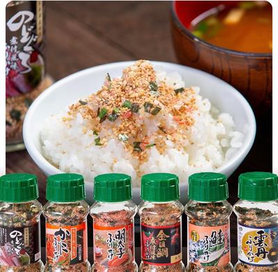 Minari Seafood Furikake Set of Bluefin Boiled Golden Sea Sea Each Domestic Large Accompanying Preserved Commercial Easy Side Lunch Emergency Food