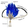 1920s Gatsby-Style Feather Headdress and Gloves: Retro Medieval-Inspired Accessories