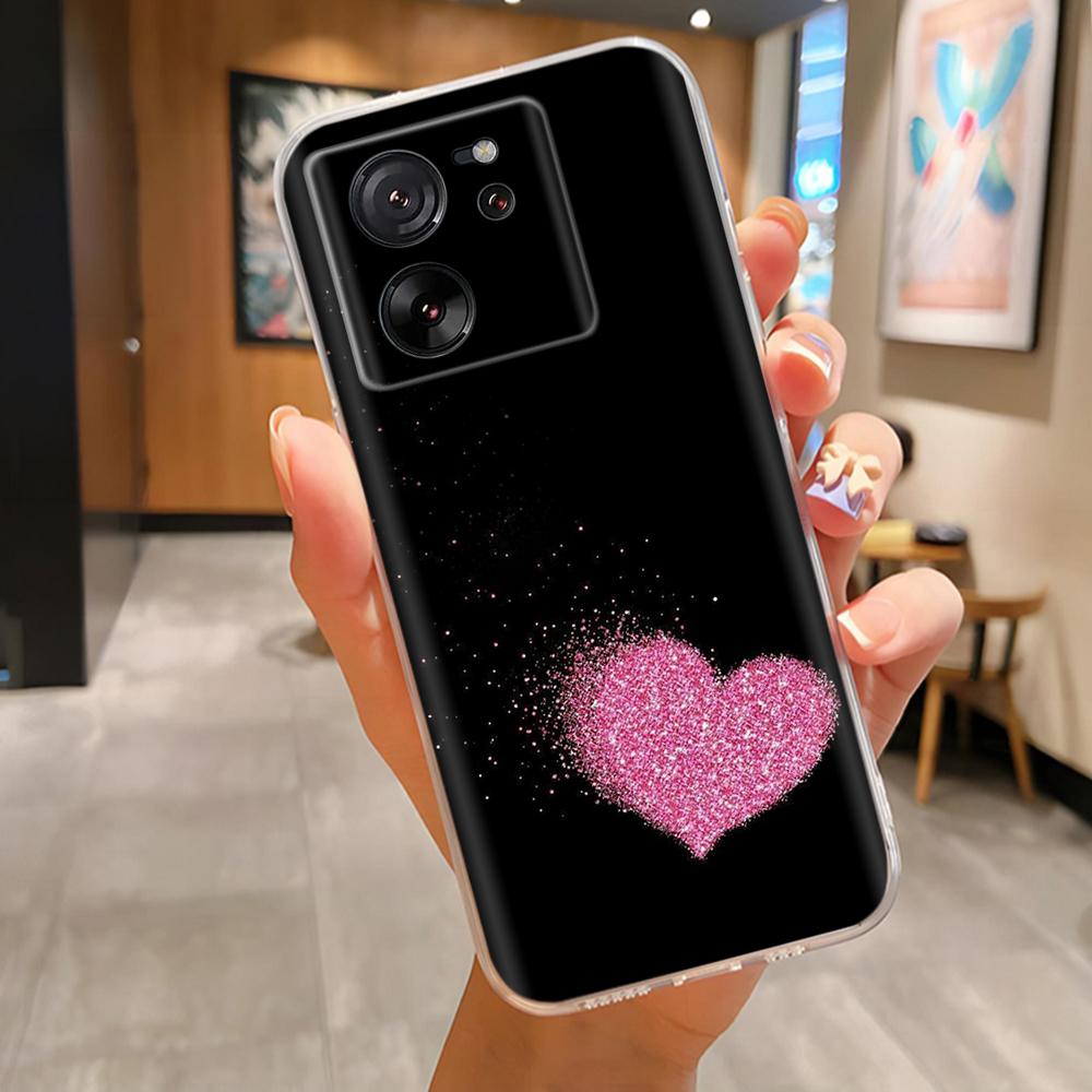 For Xiaomi 13T Case Mi13T Back Cover Soft Silicon Funda For Xiaomi 13T Pro Soft Fashion Cute Cartoon Cases For Xiaomi Mi 13T Pro