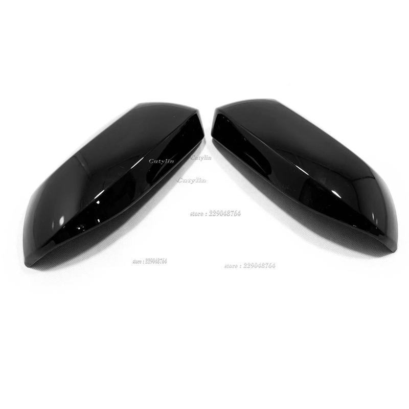 For Toyota Yaris Cross - ABS Black Side Door Rear View Rearview Mirror Decoration Sticker Cover Trim Accessories