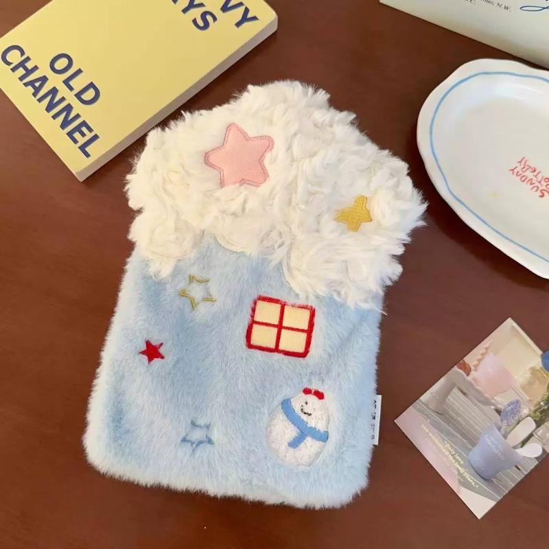 2025 Nový ohřívač břicha Silný plyšový ohřívač rukou Roztomilý kreslený ohřívač na horkou vodu Teplý sáček na vodu Vícebarevný volitelný