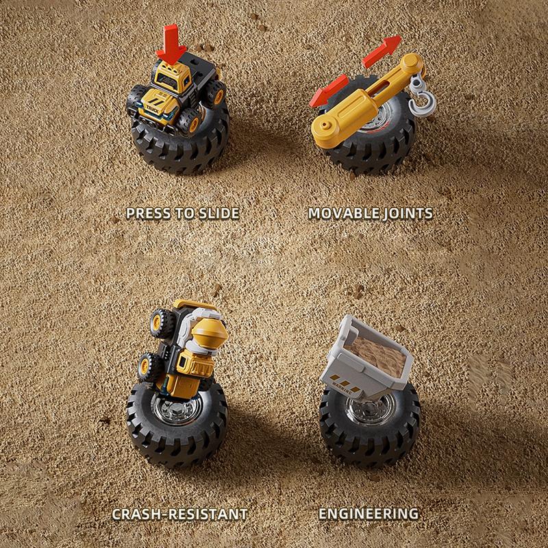 1:55 Diecast City Truck Diecast Model Fire Sanitation Engineering Car Inertial Play Vehicle Educational Toys For Children Gift