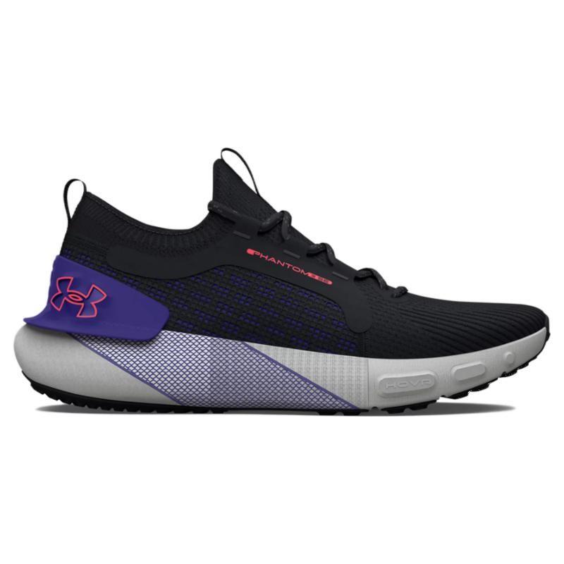 Under Armour HOVR Phantom 3 SE Black Electric Purple Men Sneakers Beta 3026582-002