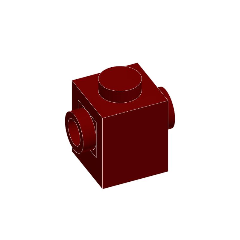 Non-Toxic 10Pcs 47905 1 X 1 With Studs On 2Sides Block Moc Accessories Compatible With Brick Diy Children'S Toy Assembly Part