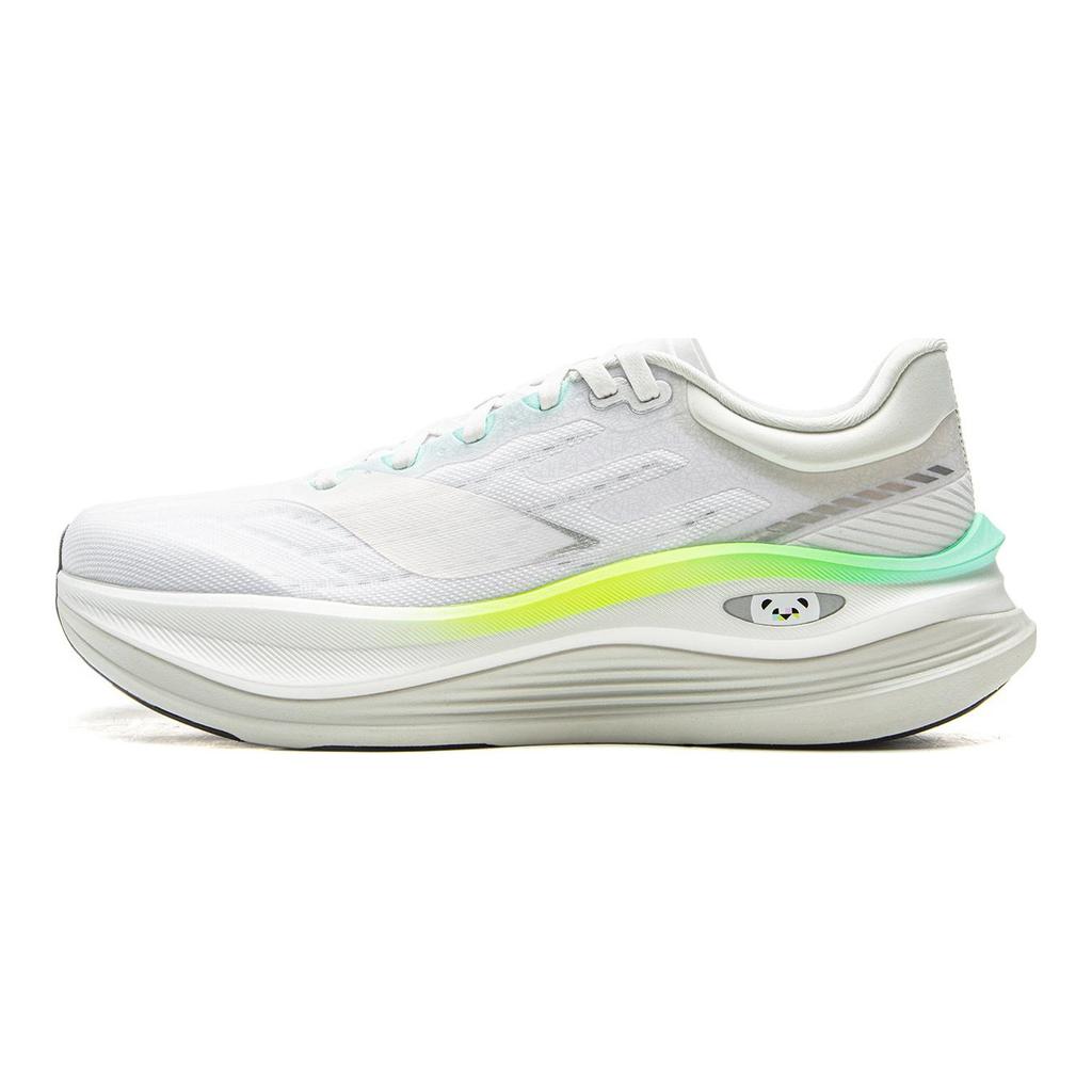 Li Ning Cushioning, Wear Resistant Low top Casual Running Shoes Men's White ARHV013-24