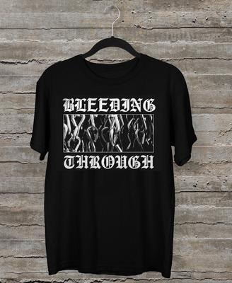 VTG Bleeding Through Band T-shirt Black Unisex Cotton All Sizes S-5Xl TA5123 Unisex T-Shirt