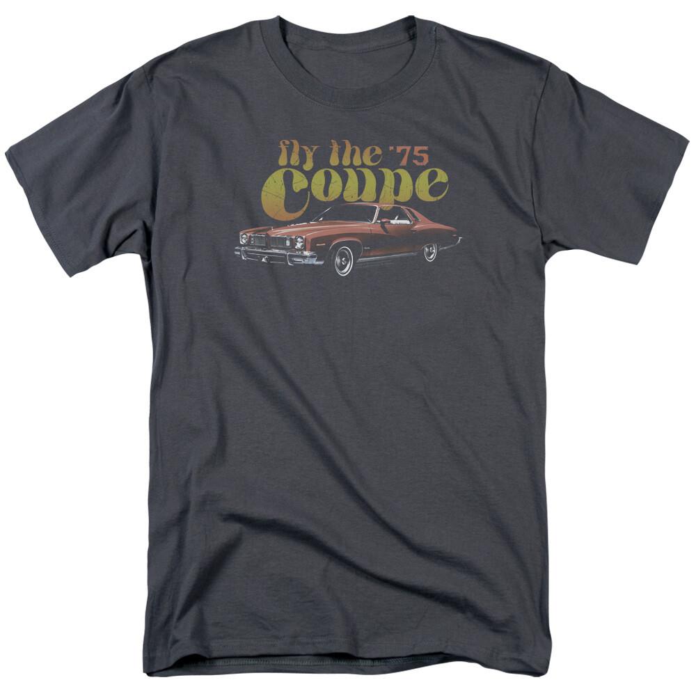 

26 Pontiac Fly The Coupe T Shirt Mens Licensed Auto Car Tee De Ville Charcoal Unisex T-Shirt M