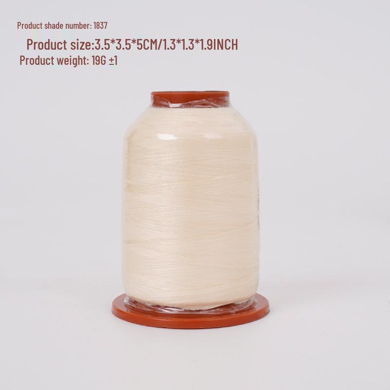Polyester Sewing Thread: 100 Colors, 500 Yards, Fine Two-Strand, High-Speed, for Hand Sewing