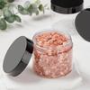 6 Oz Empty Plastic Jars with Lids & Labels, BPA Free Round Clear Containers for Lotion, Cream, Body Butter, Makeup & Travel
