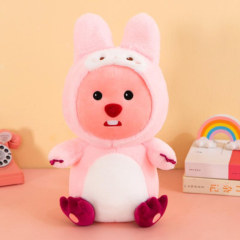 

Кукольная анимация Модные плюшевые игрушки Кавайные диваны Украшения для рабочего стола Подушки Детские подарки на день рождения Пушистая периферия 35cm розовый