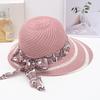 Hat Women's Summer Big Brim Straw Hat Women's Sun Hat Mother In the Elderly Sun Hat UV Protection Sun Hat