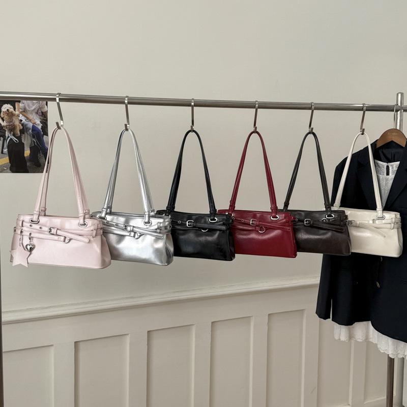 Elegante kleine Tasche - Einzelne Umhängetasche mit Riemen unter dem Arm - Kleine Handtasche für die Arbeit