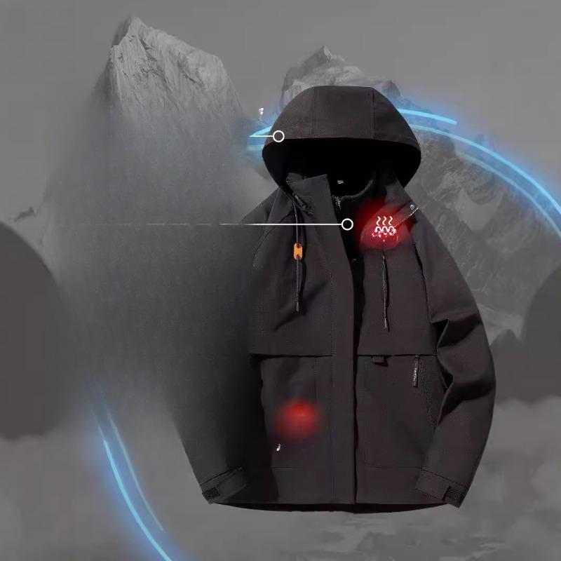 Outdoor Mountaineering Jacket Men's and Women's New Spring and Autumn Three-in-one Tooling Jacket