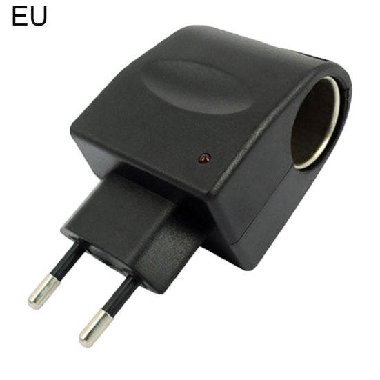 Ac 90V-240V To 12V Car Cigarette Lighter Power Adapter Converter Eu/Us Plug