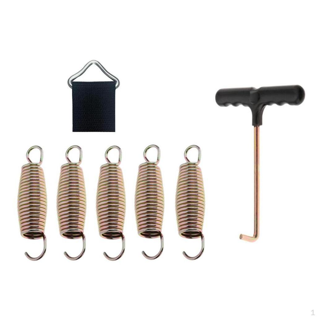 Příslušenství na pružiny trampolíny s hákem pro venkovní použití