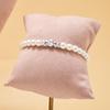 017068  Handmade Pearls CZ Necklace Design Set Wedding Elegant Cubic Zircon Jewelry Full Sets Dubai Gold Plated