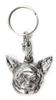 Chihuahua Short-haired, Chihuahua Smooth - Silver-plated Dog Pendant, Handbag Decoration, Backpack Pendant by Art-Dog Brand
