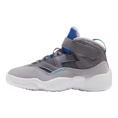 Jumpman Two Trey Confortable Polyvalent Antidérapant Absorption des Chocs Maintien Hautes Chaussures de Basketball pour Enfants Chaussures de basketball pour enfants DQ8432-005