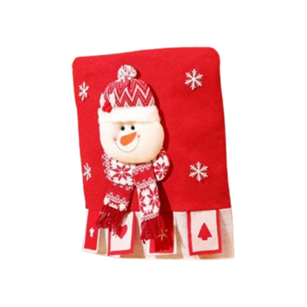Cartoon Dinner Chair Seat Cover Seat Protector Wear for Chairs Christmas Chair Cover Party Decor