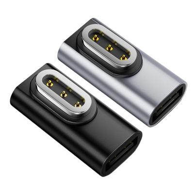 Eyewear Aluminum Housing Magnetic Charging Adapters for AI Glasses 3 Pin Type C Fast Charging Connector Portable