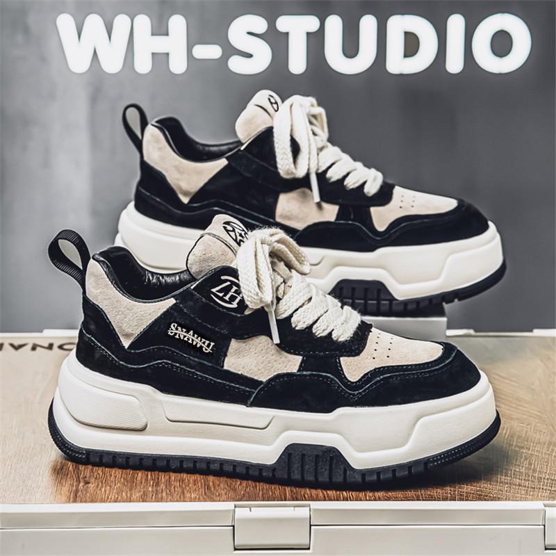 Men 's Casual Four Seasons Fashion Skateboarding Students Comfortable Sneakers Boys Trending Soft Sole Breathable Shoes