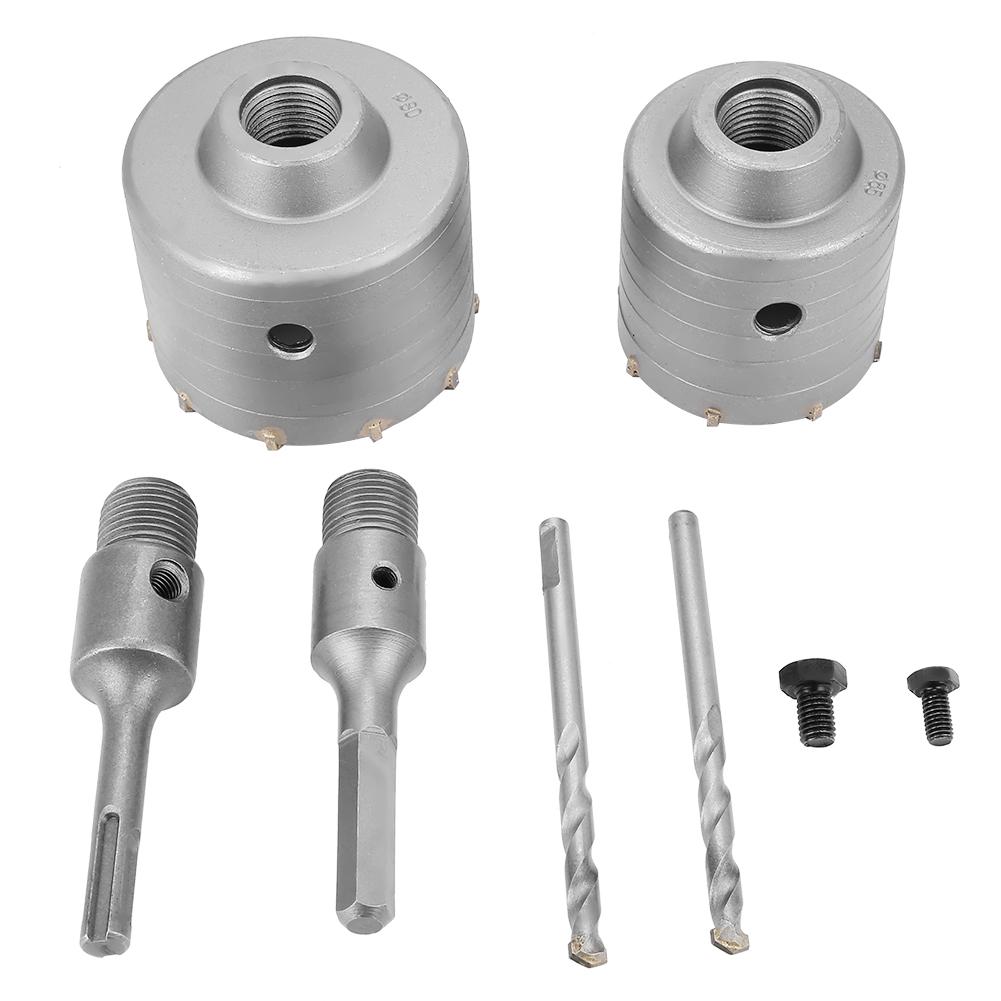65 80mm Alloy Steel SDS Plus Wall Hole Saw Drill Bit for Concrete Cement Stone