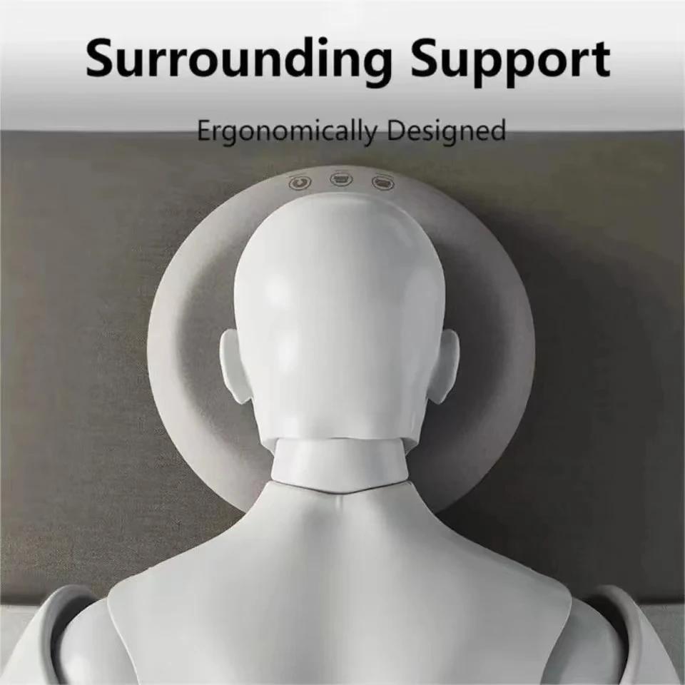 Ergonomics Massage Lying Down Pillow Relax Memory Foam Head Cradle Headrest Beauty Salon Face Cushion for SPA Nap Pillow