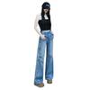 Real Shot: Women's High-Waisted Wide-Leg Flared Jeans for Autumn/Winter 2026